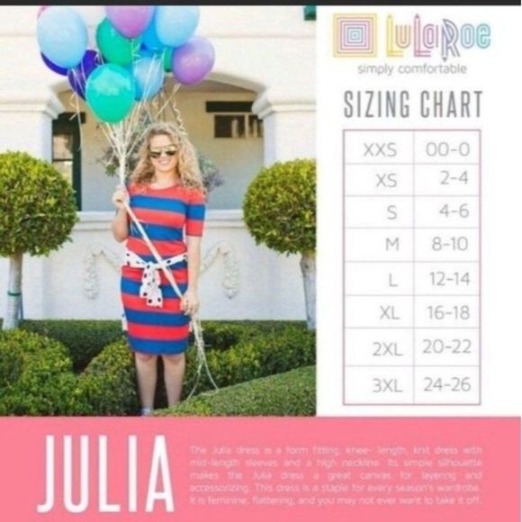 Lularoe Julia Dress XXS Purple Floral - Picture 10 of 11